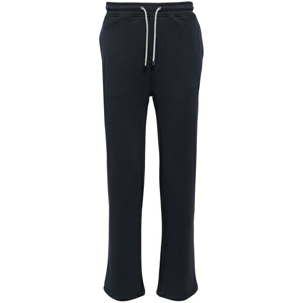 コルネリアーニ メンズ カジュアルパンツ ボトムス Straight-leg cotton track pants  Blue