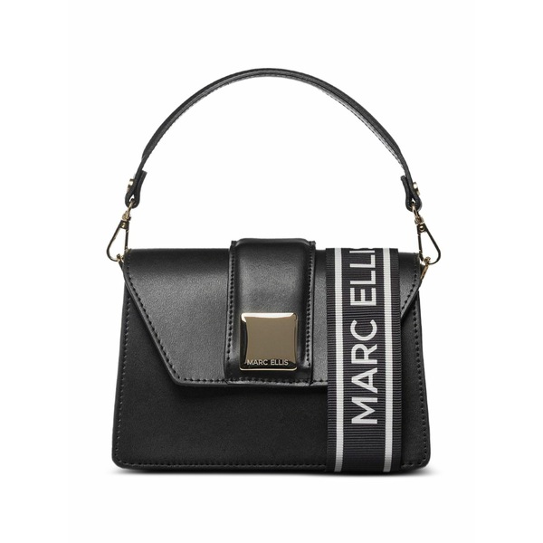 マークエリス レディース トートバッグ バッグ Kourtney logo-strap tote bag Black|asty