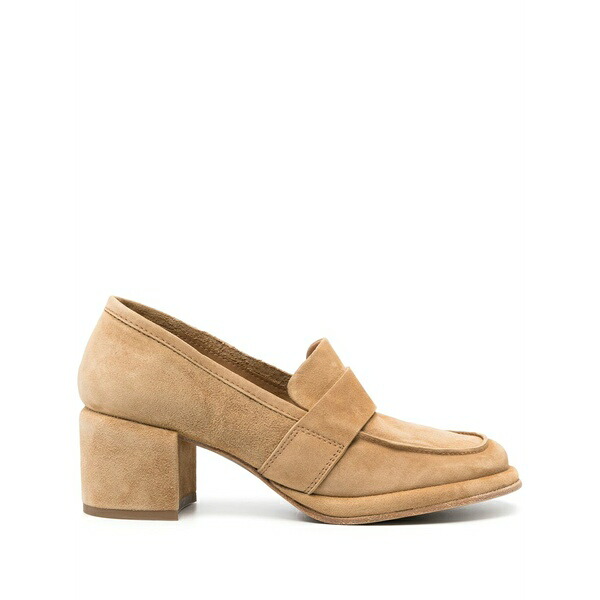 モマ レディース パンプス シューズ Oliver water suede pumps Brown