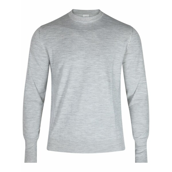 イレブンティ メンズ 編み物\u0026プルオーバー アウター Wool sweater Grey