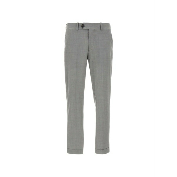 アールアールディ メンズ カジュアルパンツ ボトムス Belt-loops trousers Grey|asty