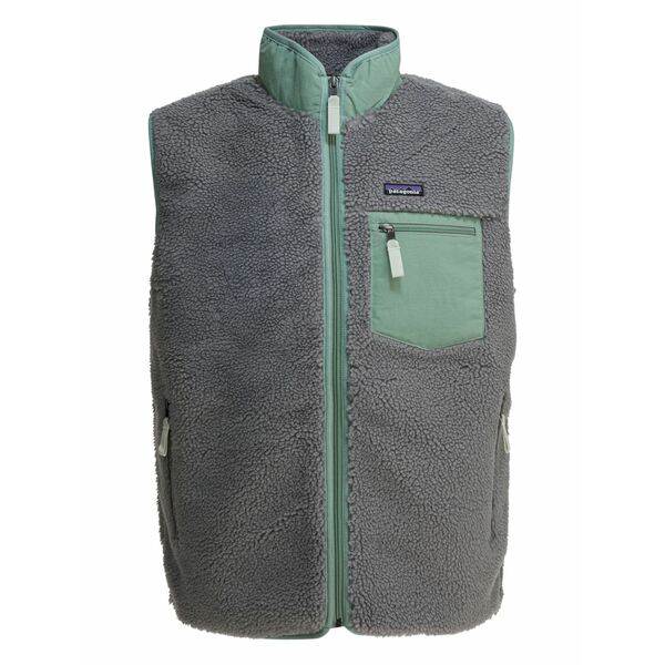 パタゴニア メンズ 上衣＆上衣 アウター Zip pocket gilet Grey