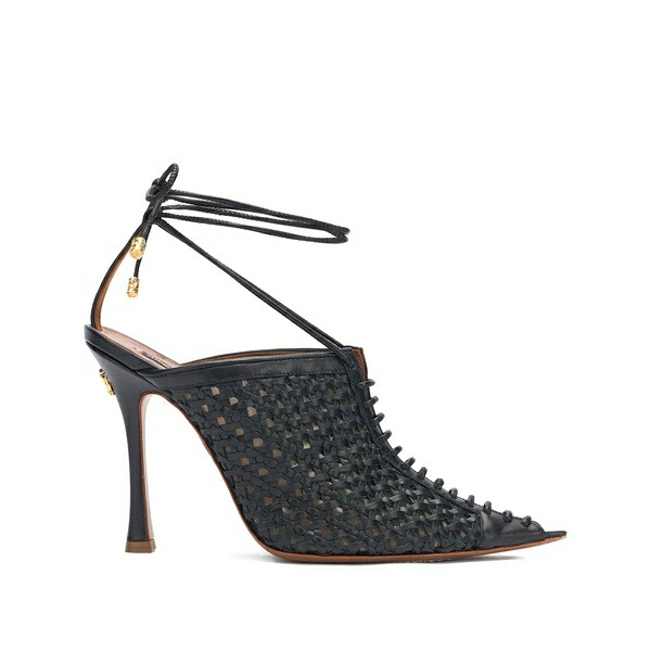 ロベルトカヴァリ レディース パンプス シューズ Leather pumps Black