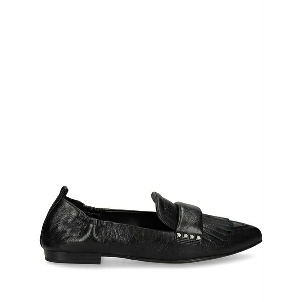 死灰 レディース スリッポン・ローファー シューズ Blitz loafers Black