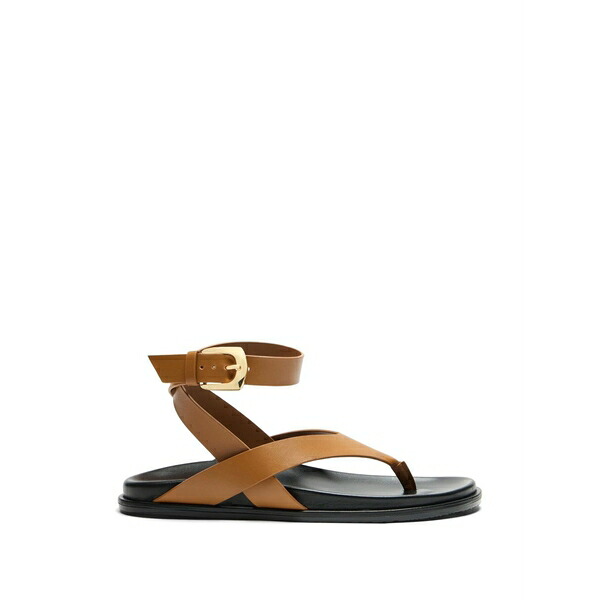 スチュアート ワイツマン レディース サンダル シューズ Mary kate cross-over-strap sandals Brown
