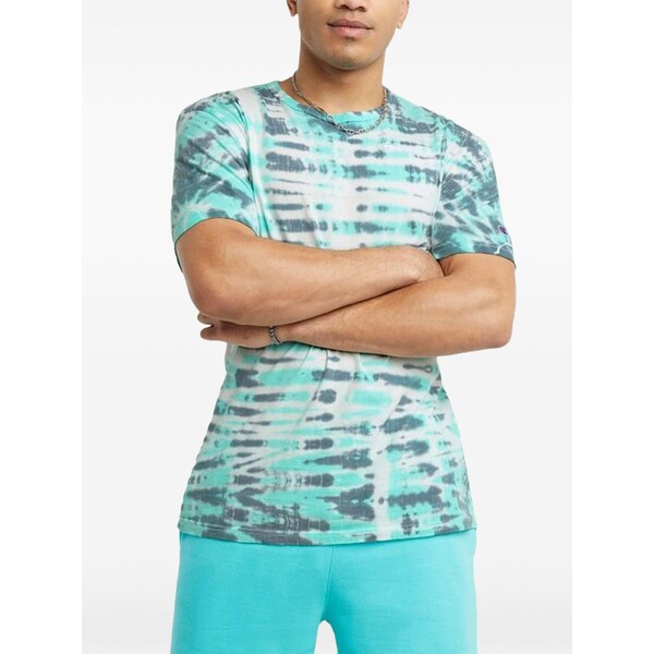 はやりっ児 メンズ プルオーバー トップス Tie-dye t-shirt Blue