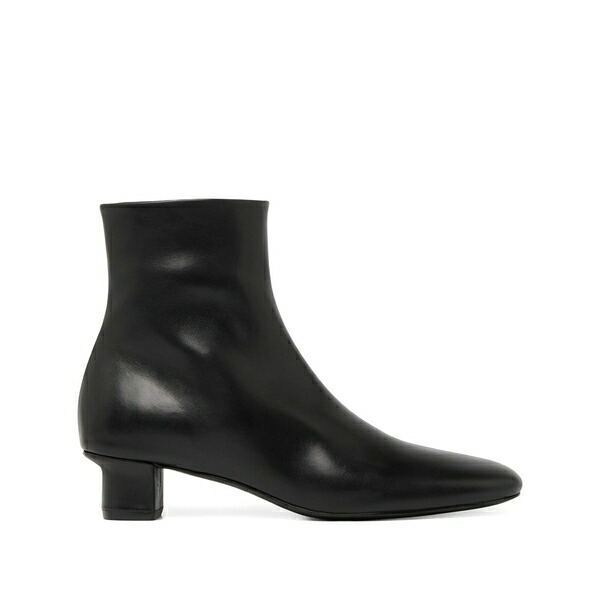 マーシャル  レディース ブーツ シューズ Leather zip-fastening boots Black