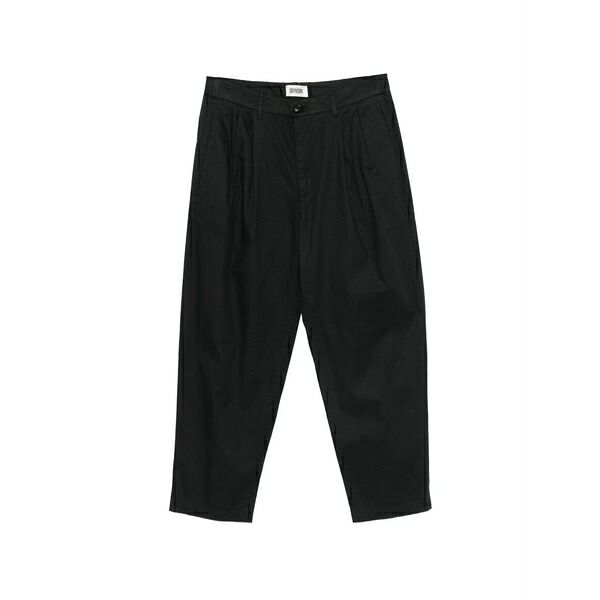 ドライコーン メンズ カジュアルパンツ ボトムス Maryko pleated trousers Black｜asty