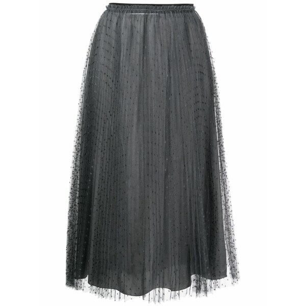 レッドヴァレンティノ レディース スコート ボトムス Point d\u0027esprit MIDI skirt Grey