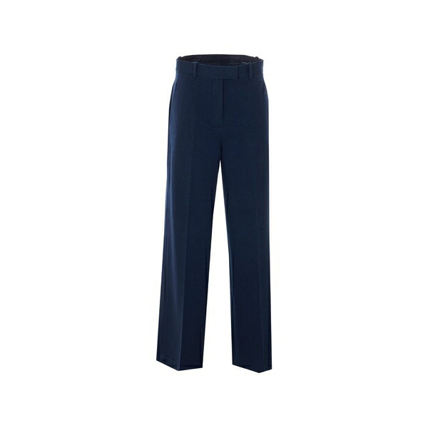 チルコロ1901 レディース 心地好いズボン下 ボトムス Tailored trousers Blue