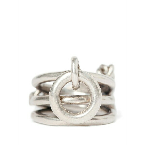 アン ドゥムルメステール レディース リング アクセサリー Eida chain-detail ring Silver｜asty 65,890円