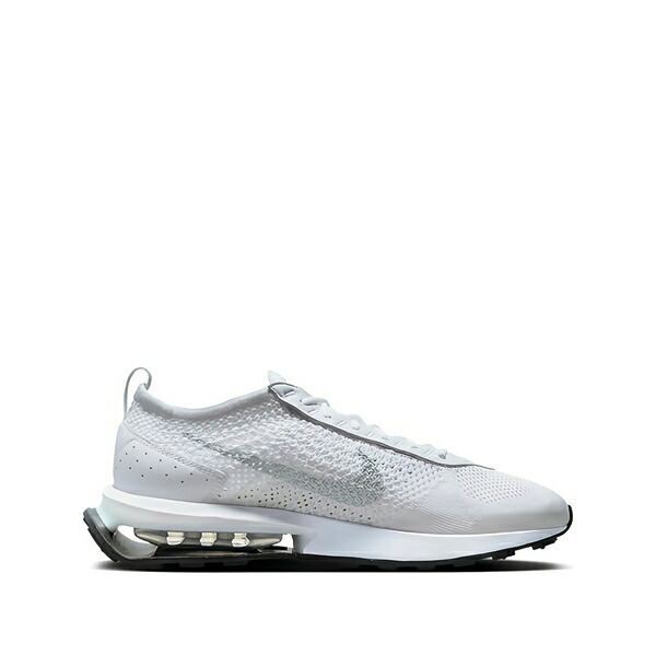 ナイキ レディース スニーカー シューズ Air max flyknit racer \"pure platinum\"" sneakers White"