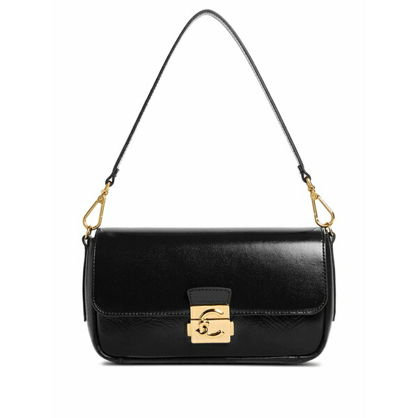 コチネレ レディース ショルダーバッグ バッグ Medium c-me lock shoulder bag Black