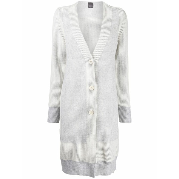 ロレーナアントニアッツィ レディース ジレー アウター V-neck button cardi-coat Grey