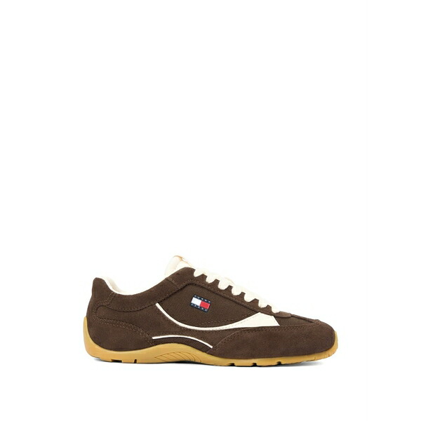 トミーヒルフィガー レディース スニーカー シューズ Archive runner sneakers Brown|asty
