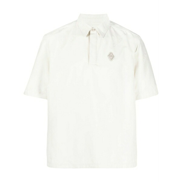アコールドウォール メンズ スポーツシャツ トップス Typeset polo shirt  Neutrals