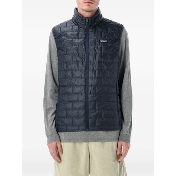 パタゴニア メンズ 上衣＆上衣 アウター Nano puff?? quilted gilet Blue メンズファッション-コート・ジャケット