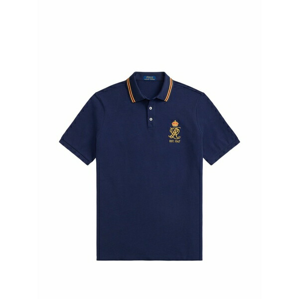 ラルフローレン メンズ ポロシャツ トップス Logo polo shirt Blue|asty