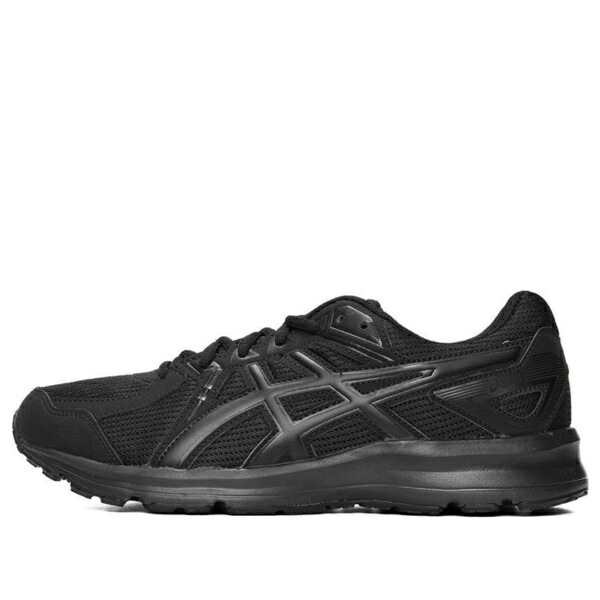 ASICS アシックス メンズ スニーカー  【ASICS Jog 100 2 4E Wide \u0027Triple Black\u0027 1011C089-001】  大きさ US_10(28.0糎)