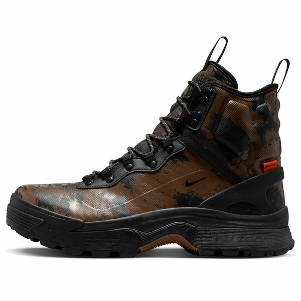 Nike ナイキ メンズ スニーカー  【Nike ACG Zoom Gaiadome Gore-Tex \u0027Black Brown Camo\u0027 IB2328-200】  大きさ US_M_4