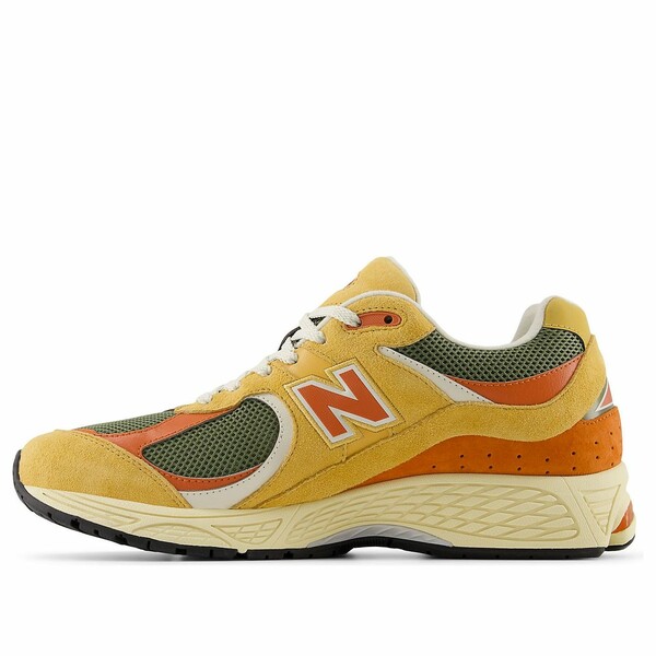 New Balance ニュー平衡にする メンズ スニーカー  【New Balance 2002R \u0027Dried Apricot Infield Clay Dark Olivine\u0027 U2002RPB】  大きさ US_12(30.0糎)
