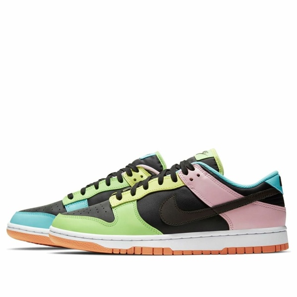 Nike ナイキ メンズ スニーカー 【Nike Dunk Low SE Free.99 - Black 'Black Yellow Blue' DH0952-001】 サイズ US_11.5(29.5cm)｜asty