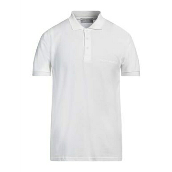 【送料無料】 バスティーユ メンズ Tシャツ トップス Polo shirts White