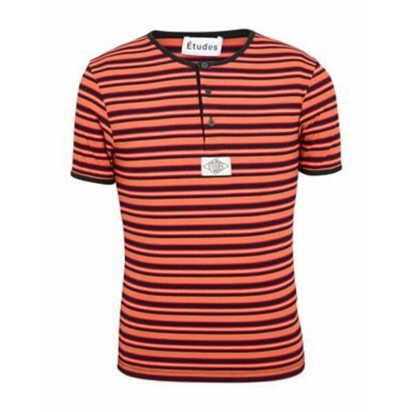 【送料無料】 テゥーデス メンズ Tシャツ トップス T-shirts Orange