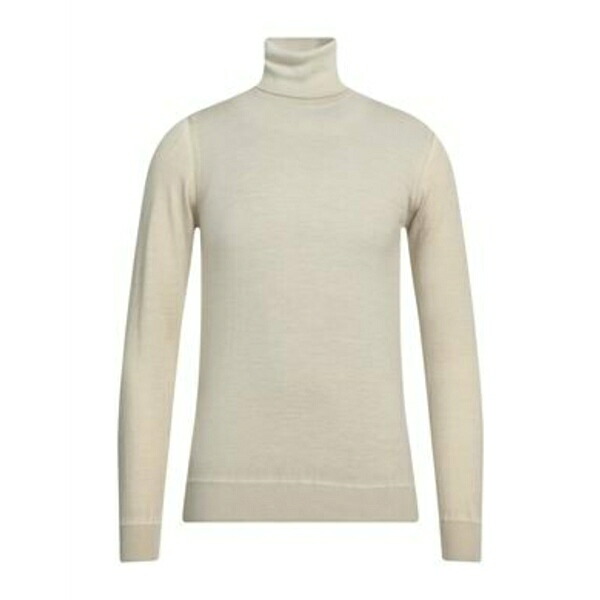 【送料無料】 アルファス テューディオ メンズ ニット&セーター アウター Turtlenecks Beige|asty
