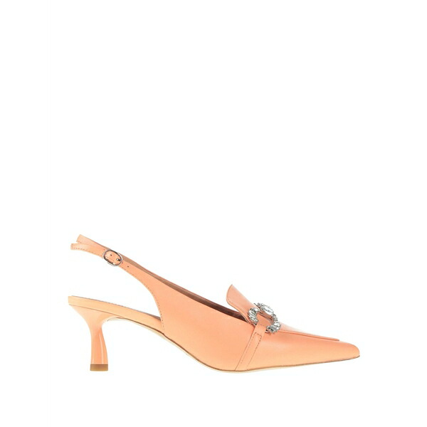 【送料無料】 エマヌエーレ ヴェー レディース スリッポン・ローファー シューズ Loafers Orange