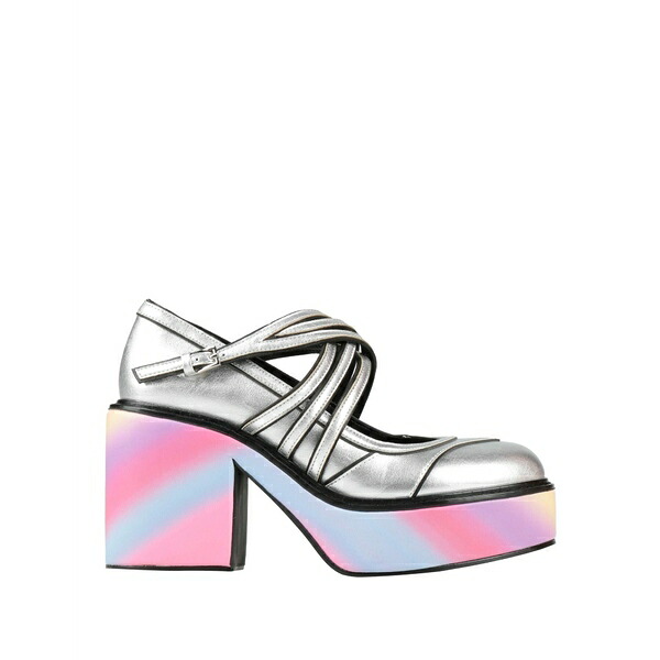 【送料無料】 ツインセット レディース パンプス シューズ Pumps Silver