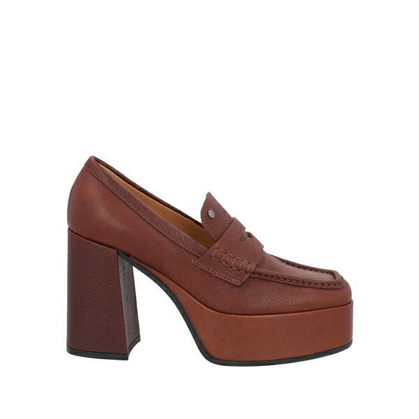 【送料無料】 ロリブル レディース スリッポン・ローファー シューズ Loafers Brown|asty