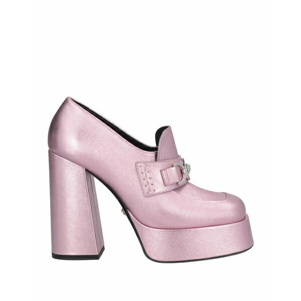 【送料無料】 ヴェルサーチ レディース スリッポン・ローファー シューズ Loafers Pink