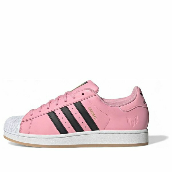 adidas アディダス メンズ スニーカー  【adidas x Lionel Messi Superstar \u0027Inter Miami CF\u0027 JR1520】  大いさ US_5.5(23.5糎) 靴-メンズ靴-スニーカー