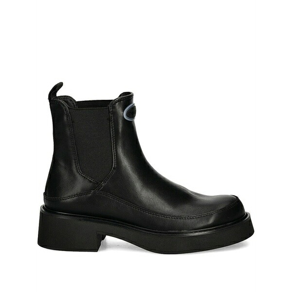 デジグアル レディース ブーツ シューズ Platform chelsea boots Black