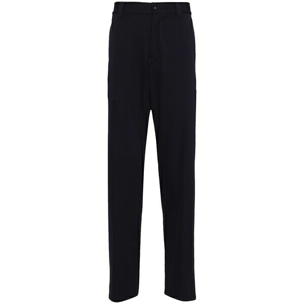 アスペジ メンズ カジュアルパンツ ボトムス Stretch straight leg trousers Blue｜asty