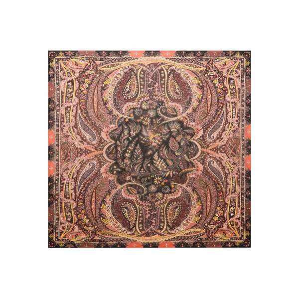 エトロ レディース 消音装置・袈裟・えり巻き 添え物 Paisley-print scarf Brown