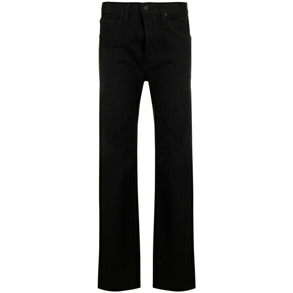 ニリロータン レディース デニムパンツ ボトムス Smith mid-rise straight jeans Black|asty
