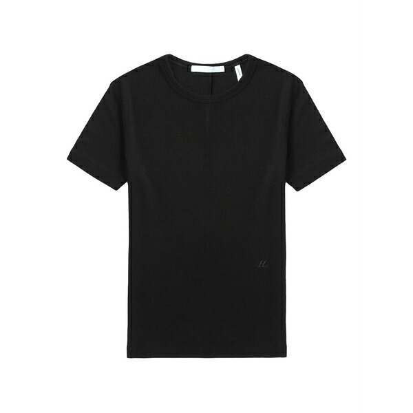 ヘルムート ラング レディース ニット&セーター アウター Shrunken ribbed-knit top Black｜asty 28,470円