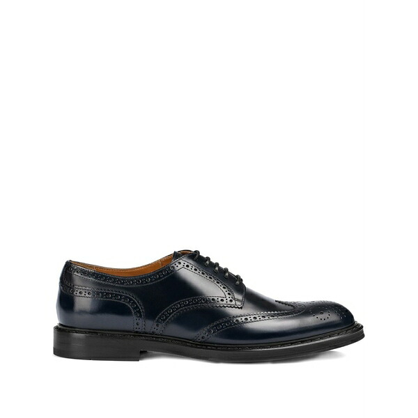 ドンカルズ メンズ 御召しものシューズ シューズ Leather lace-up brogues Black