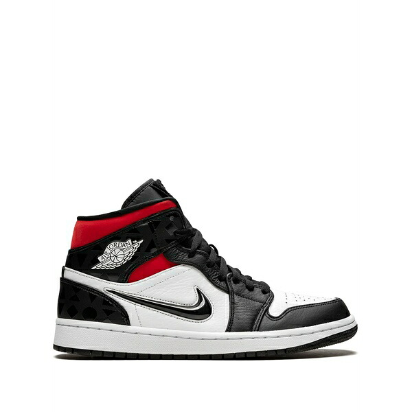 ジョーダン メンズ スニーカー シューズ Air jordan 1 mid "quai 54" sneakers Black｜asty