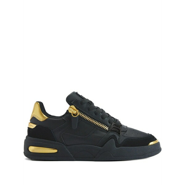 ジュゼッペザノッティ レディース スニーカー シューズ Zip-detail sneakers Black｜asty
