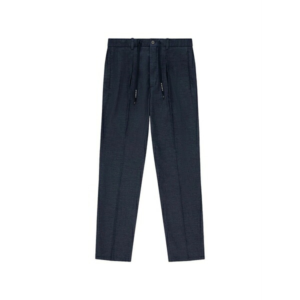 チルコロ1901 メンズ カジュアルパンツ ボトムス Drawstring straight trousers Blue｜asty