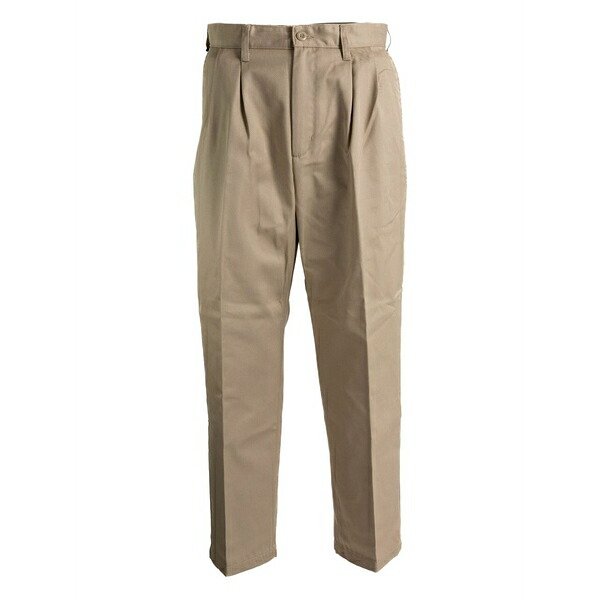 鉄道車両ハート形 メンズ 心地好いズボン下 ボトムス Pleated trousers Neutrals