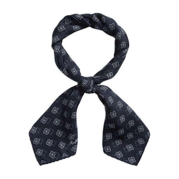 ラルフ・ローレン パープルレーベル メンズ えり巻き・袈裟・えり巻き 付属物 Printed foulard neckerchief Blue