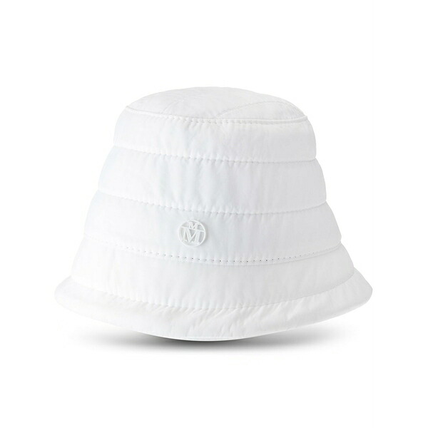 メゾンミッシェル レディース 帽子 アクセサリー Souna waterproof bucket hat White|asty