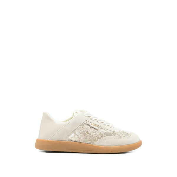 リュージョー レディース スニーカー シューズ Lace-insert sneakers Neutrals｜asty