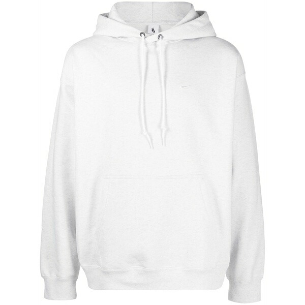 ナイキ メンズ パーカー・スウェットシャツ アウター Solo swoosh hoodie Grey