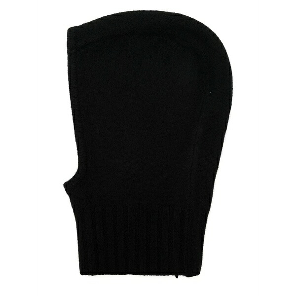 ジル・サンダー レディース 鳥打ち帽 付属物 Ribbed-trim wool balaclava  Black