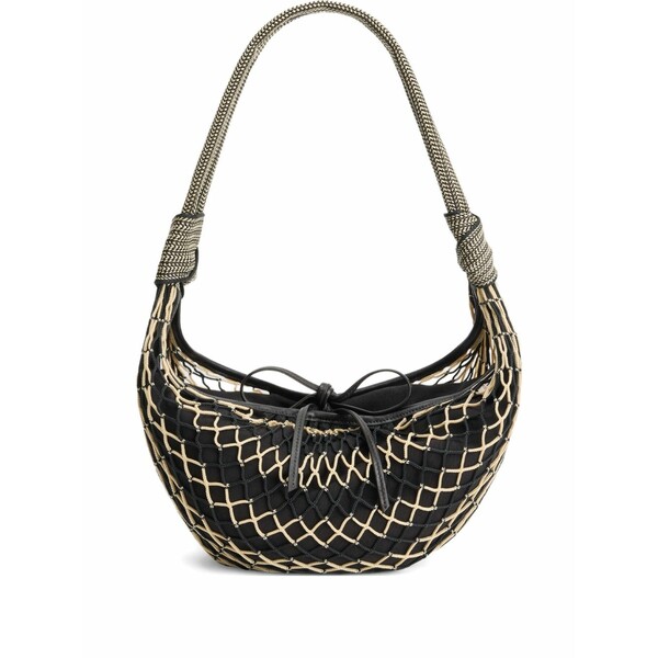 ルメール メンズ ショルダーバッグ 御徒面子 X filt fortune croissant shoulder bag  Black